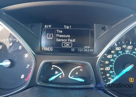 2013 Ford Escape Sel из США, поврежденный, VIN 1FMCU0HX0DUB70825